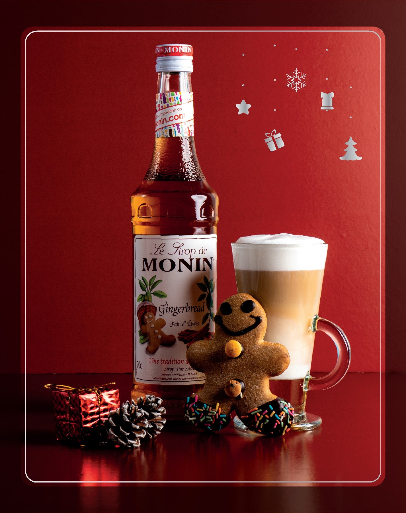 Christmas, poured to perfection.